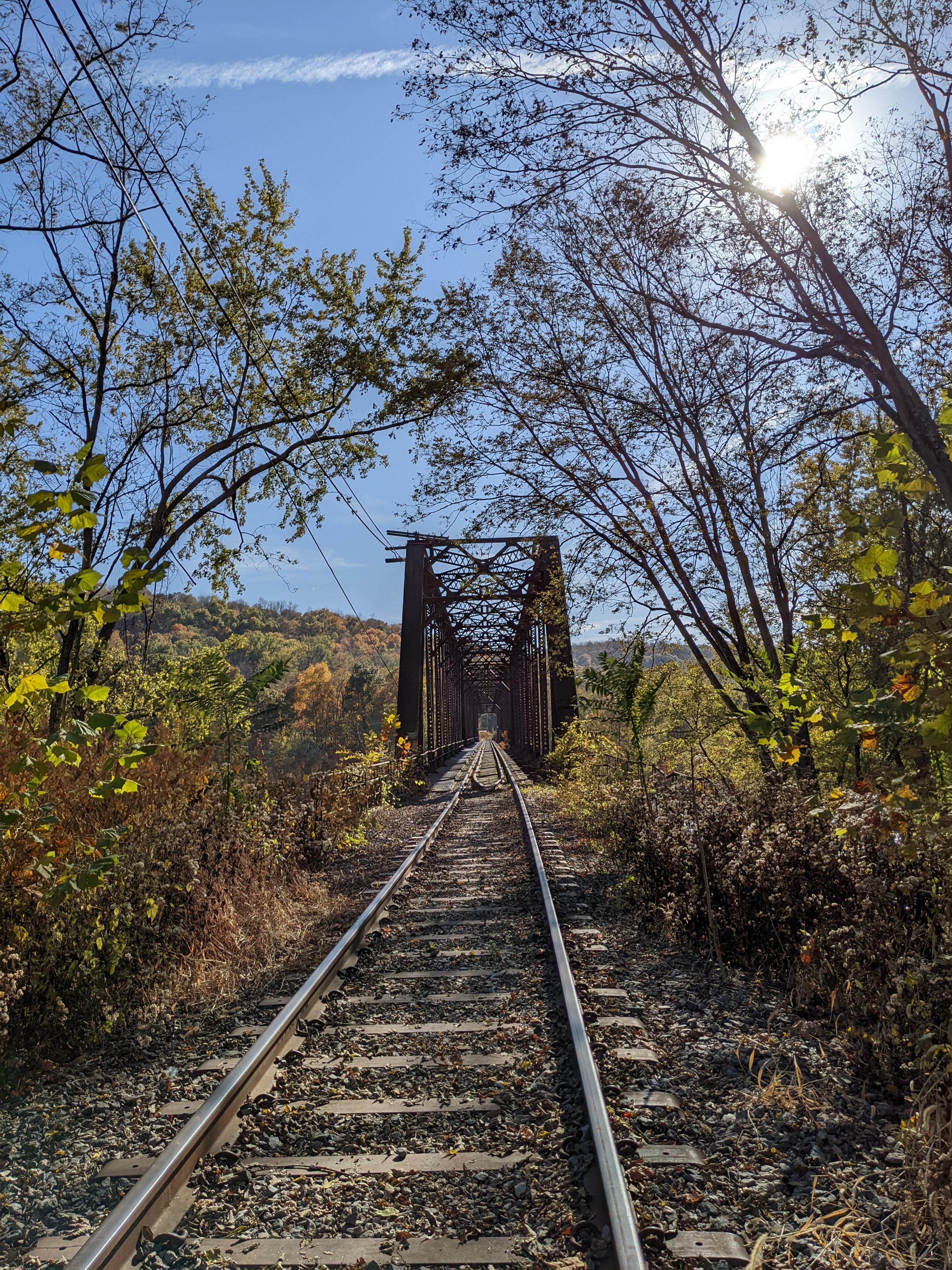 Kiski River railroad bridge
